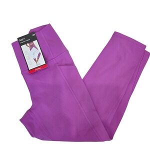 GapFit Cropped Leggings High Rise Activewear Workout Purple XS